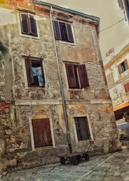 Poreč - old town Stock-Fotos