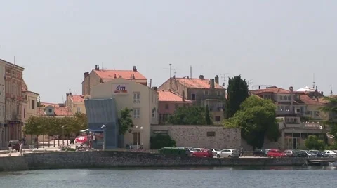 Porec Panoramica Stock Footage 1060003