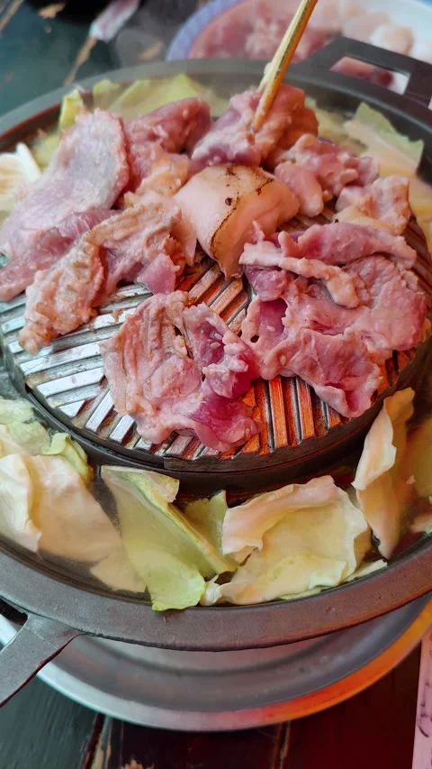 Pork BBQ Stock Footage 158615837