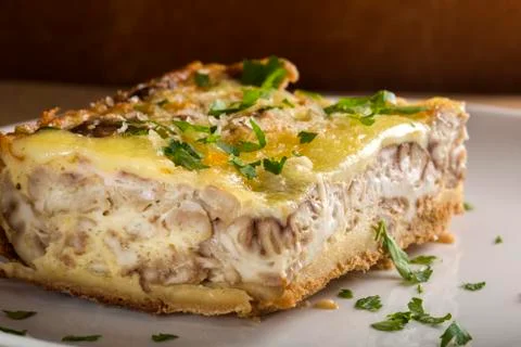 Pork brain pudding Stock Photos