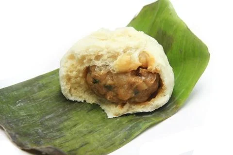 Pork bun Stock Photos