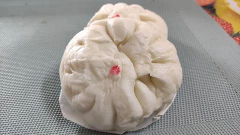 Pork buns 스톡 사진