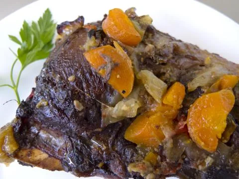 Pork cheek Stock Photos