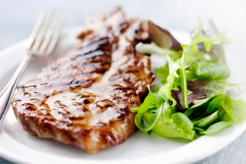 Pork chop Stock-Fotos