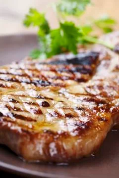 Pork chop Stock-Fotos