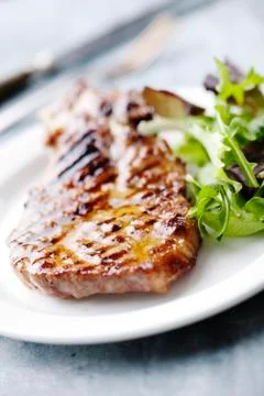 Pork chop Stock Photos