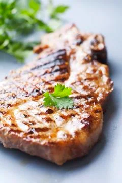 Pork chop Stock Photos