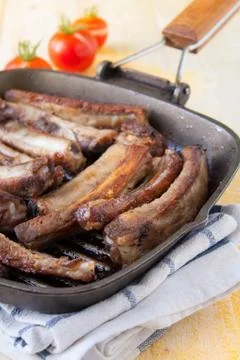 Pork chops Stock Photos