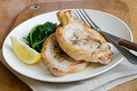 Pork chops Stock Photos