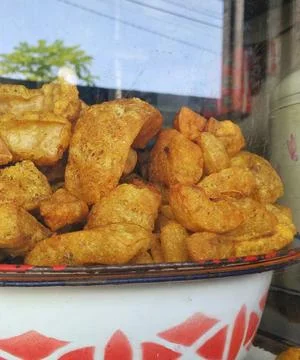 Pork Crackers Stock Photos