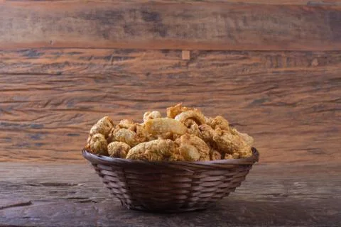 Pork Crackling Stock Photos