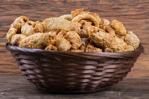 Pork Crackling Stock Photos
