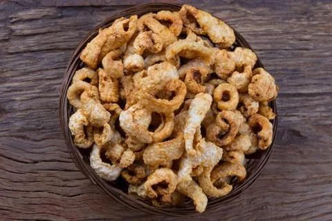 Pork Crackling Stock Photos
