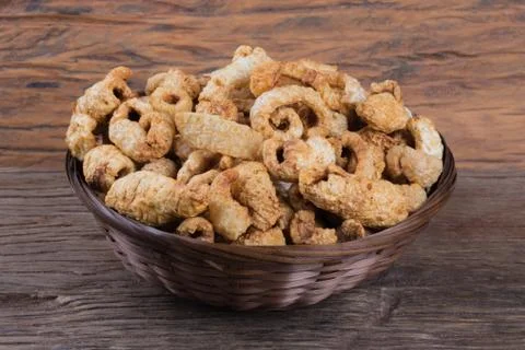 Pork Crackling Stock Photos