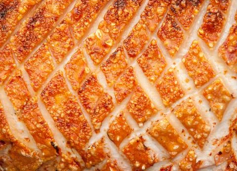 Pork Crackling Stock Photos