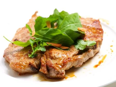 Pork cutlet Stock Photos