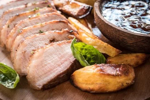 Pork fillet Stock Photos