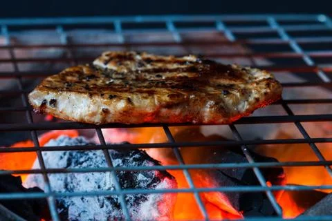 Pork fire Stock Photos