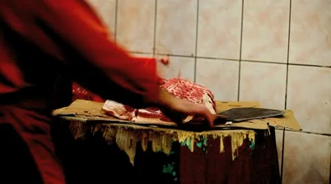 Pork Stock Footage 8924787