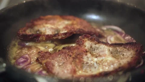 Pork Stock Footage 136628933