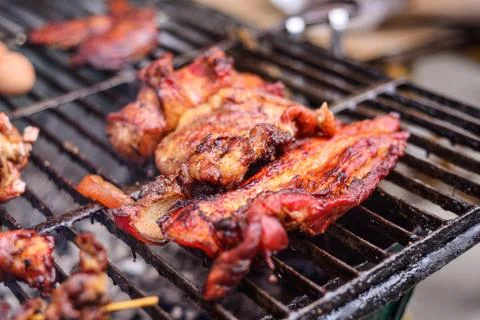 Pork grill Stock Photos