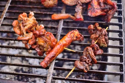 Pork grill Stock Photos