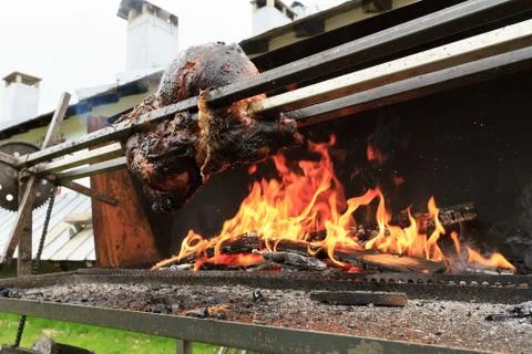 Pork grilled Stock Photos