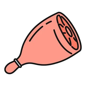 Pork ham cut showing raw meat food Stock Illustration