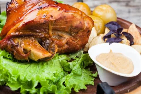 Pork knuckle Stock Photos