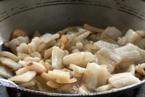 Pork lard Stock Photos