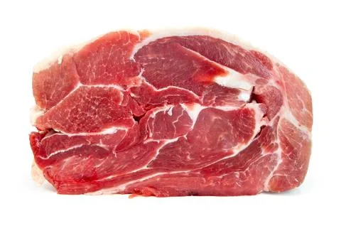 Pork a large piece Foto stock
