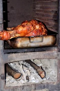 Pork leg Stock Photos