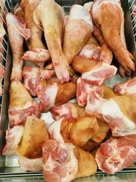 Pork legs Stock Photos