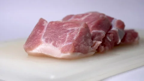 Pork meat Stock Footage 157748505