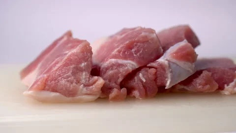 Pork meat Stock Footage 157748730