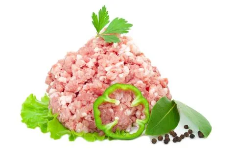 Pork mince Stock Photos