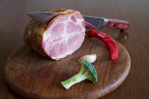 Pork neck Foto stock