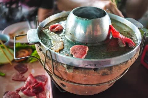 Pork pan Stock Photos