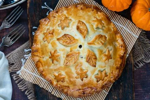 Pork pie Stock Photos