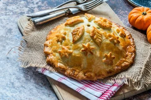 Pork pie Stock Photos