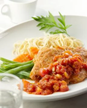 Pork pikata Stock Photos