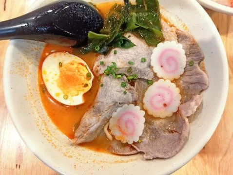 Pork Ramen Stock Photos