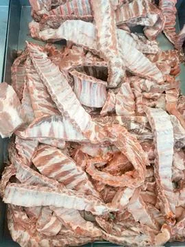 Pork ribs Stock Photos