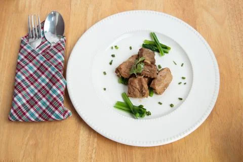 Pork roast. Stock Photos