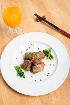 Pork roast. Stock Photos