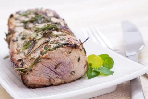 Pork roast Stock Photos