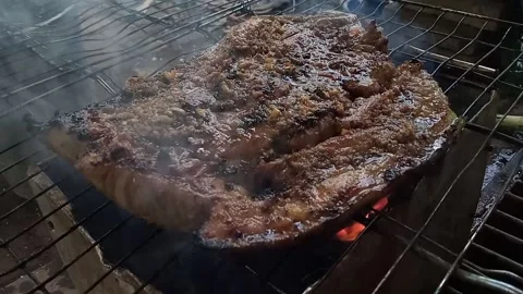 Pork roasted Stock Footage 167515069