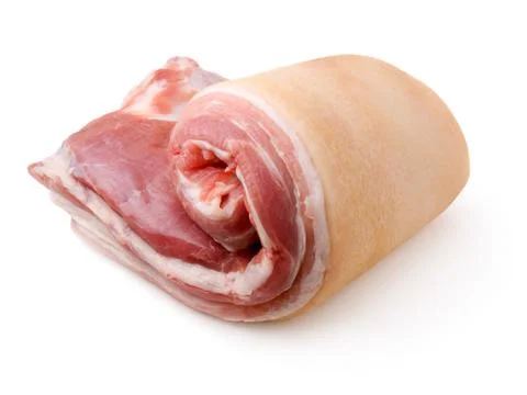 Pork roll. Stock Photos