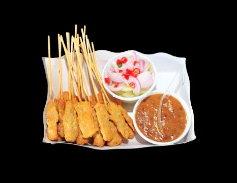 Pork satay Stock-Fotos