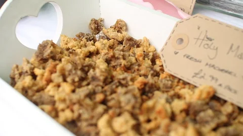 Pork scratchings Stock Footage 102649607